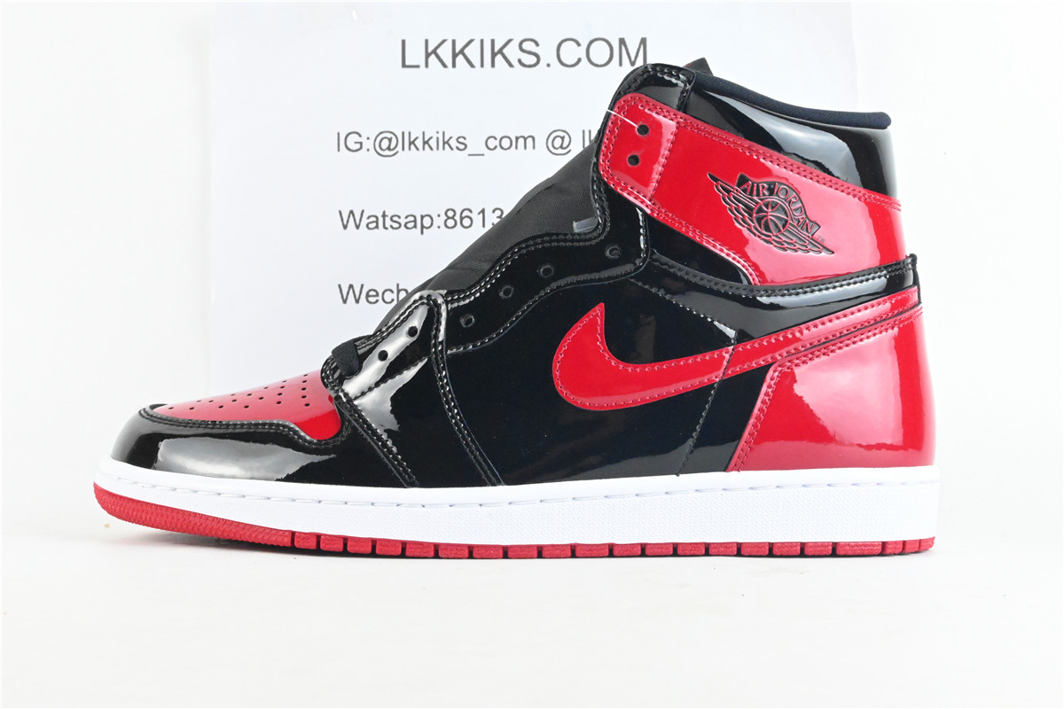 Air Jordan 1 Bred Patent